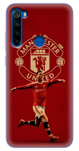 Чехол с картинкой "Ronaldo в МЮ" для Blackview A80 Plus