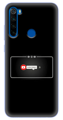 Силиконовый чехол с изображением "subscribed" для Blackview A80 Plus