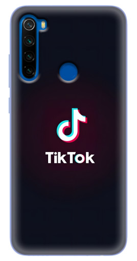 Чехол с принтом "TikTok темный" для Blackview A80 Plus