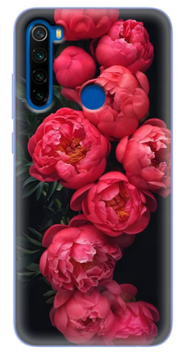 Чехол с принтом "Яркие пионы" для Blackview A80 Plus