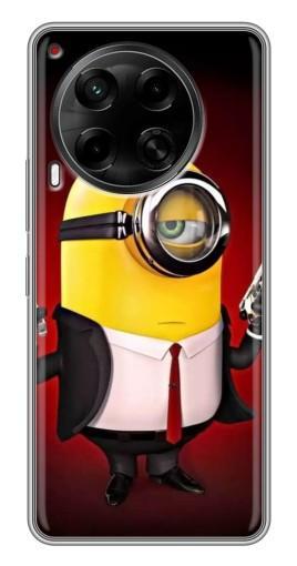 Чехол с принтом "Агент Миньон" для Tecno Camon 30 (CL6)