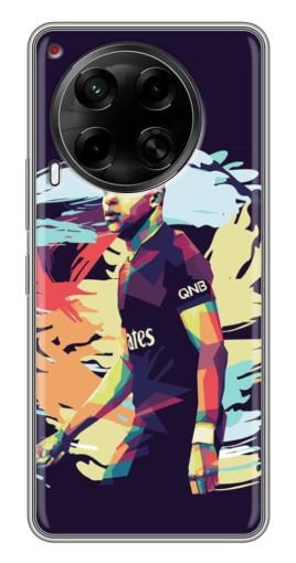 Чехол с картинкой "ART Mbappe" для Tecno Camon 30 (CL6)