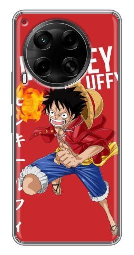 Чехол с печатью "Атакующий D Luffy" для Tecno Camon 30 (CL6)