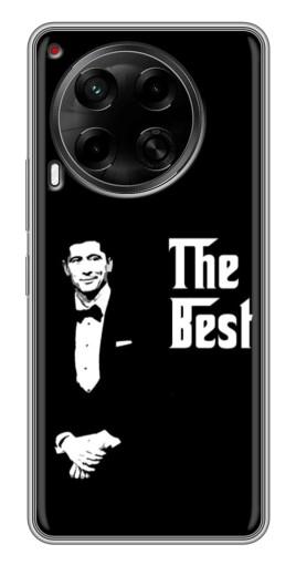 Силиконовый чехол с изображением "Best Футболист" для Tecno Camon 30 (CL6)
