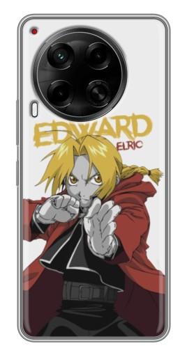 Чехол с картинкой "Боевй Erlic" для Tecno Camon 30 (CL6)