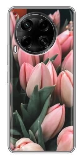 Чехол с картинкой "Букет тюльпанов" для Tecno Camon 30 (CL6)