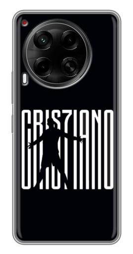 Силиконовый чехол с изображением "Cristiano" для Tecno Camon 30 (CL6)