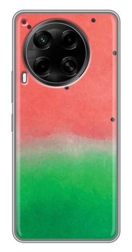 Силиконовый чехол с изображением "Дизайн арбуза" для Tecno Camon 30 (CL6)