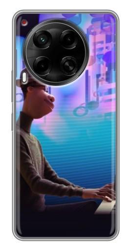 Силиконовый чехол с изображением "Джейми Фокс" для Tecno Camon 30 (CL6)
