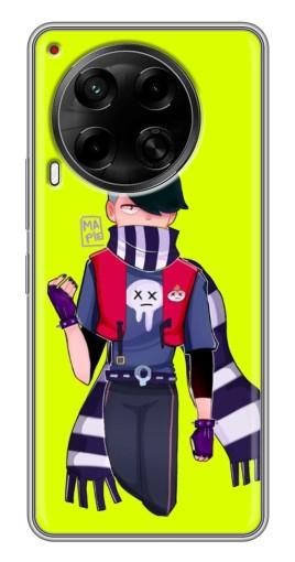 Чехол с печатью "edgard brawl stars" для Tecno Camon 30 (CL6)