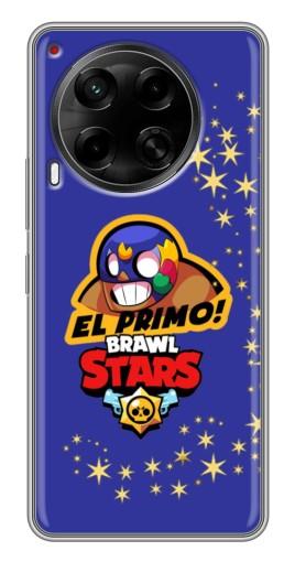 Чехол с принтом "El Primo в маске" для Tecno Camon 30 (CL6)