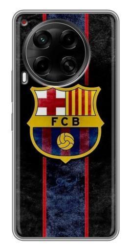 Силиконовый чехол с изображением "FCB" для Tecno Camon 30 (CL6)