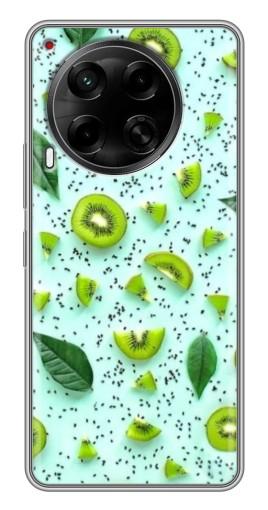 Чехол с печатью "Фон киви" для Tecno Camon 30 (CL6)