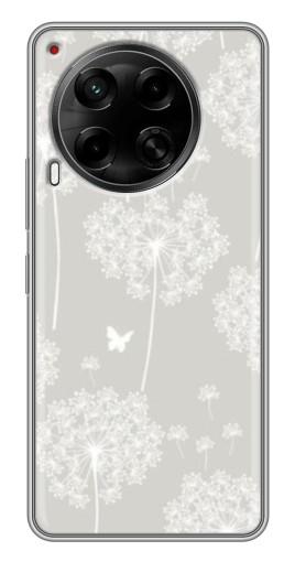 Чехол с принтом "Фон одуванчиков " для Tecno Camon 30 (CL6)