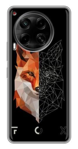 Чехол с картинкой "Fox" для Tecno Camon 30 (CL6)
