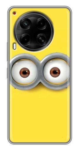 Силиконовый чехол с изображением "Глаза Боба миньона" для Tecno Camon 30 (CL6)