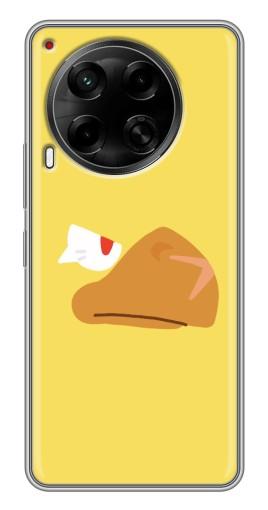 Чехол с печатью "Gold Crow" для Tecno Camon 30 (CL6)
