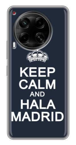 Чехол с принтом "Hala Madrid" для Tecno Camon 30 (CL6)