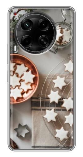 Чехол с принтом "Имбирные звездочки" для Tecno Camon 30 (CL6)