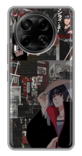 Чехол с печатью "Итачи комиксы" для Tecno Camon 30 (CL6)