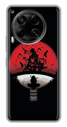 Чехол с картинкой "Итачи на черном" для Tecno Camon 30 (CL6)