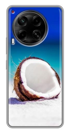 Чехол с печатью "Кокос на пляже" для Tecno Camon 30 (CL6)