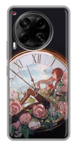 Чехол с печатью "Курису  в часах" для Tecno Camon 30 (CL6)