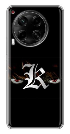 Силиконовый чехол с изображением "L.K." для Tecno Camon 30 (CL6)