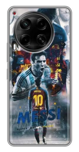 Чехол с печатью "Легендарный Месси" для Tecno Camon 30 (CL6)