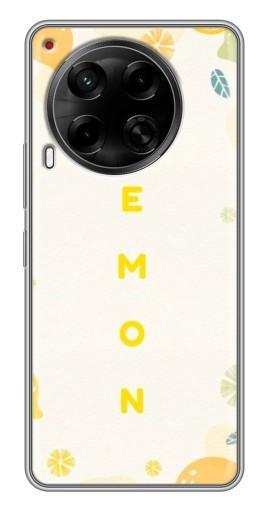Чехол с картинкой "Lemon" для Tecno Camon 30 (CL6)
