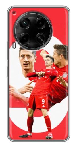Чехол с принтом "Левандовски" для Tecno Camon 30 (CL6)