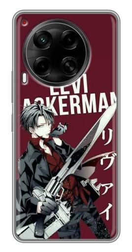 Чехол с печатью "levi Ackerman" для Tecno Camon 30 (CL6)