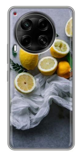 Чехол с картинкой "Лимонное настроение" для Tecno Camon 30 (CL6)