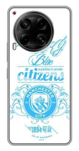 Чехол с картинкой "Лого Man Sity" для Tecno Camon 30 (CL6)