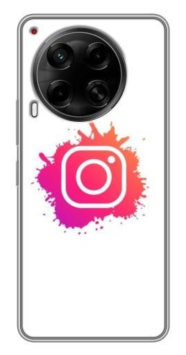 Чехол с печатью "Логотип Инсты" для Tecno Camon 30 (CL6)