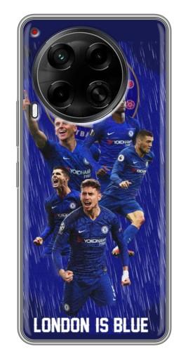 Силиконовый чехол с изображением "London is Blue" для Tecno Camon 30 (CL6)