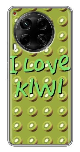 Чехол с картинкой "Love Kiwi" для Tecno Camon 30 (CL6)
