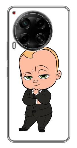 Чехол с печатью "Маленький Босс" для Tecno Camon 30 (CL6)