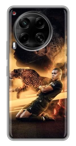 Чехол с печатью "Мбаппе пантера" для Tecno Camon 30 (CL6)