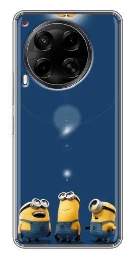 Силиконовый чехол с изображением "Мечта Миньона" для Tecno Camon 30 (CL6)