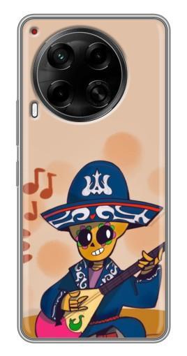 Чехол с картинкой "Музыкант Poco" для Tecno Camon 30 (CL6)