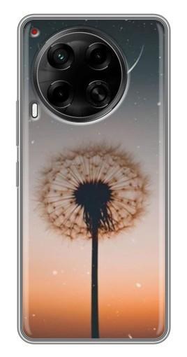 Силиконовый чехол с изображением "Ночной одуванчик" для Tecno Camon 30 (CL6)