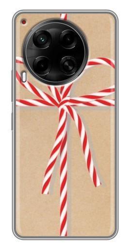 Чехол с печатью "Новогодний подарок" для Tecno Camon 30 (CL6)