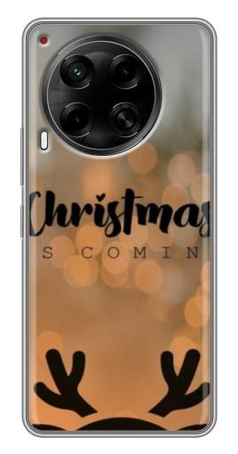 Чехол с картинкой "Новогодняя заставка" для Tecno Camon 30 (CL6)
