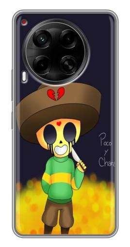 Чехол с печатью "Poco y Chara" для Tecno Camon 30 (CL6)