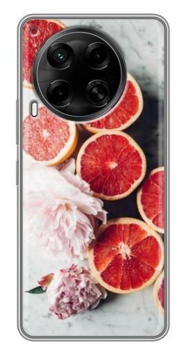 Чехол с картинкой "Половинки грейпфрутов" для Tecno Camon 30 (CL6)