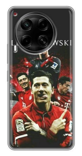 Чехол с картинкой "Польский футболист" для Tecno Camon 30 (CL6)