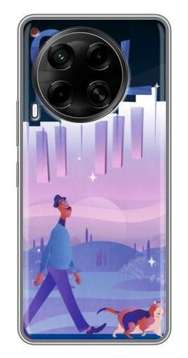 Чехол с картинкой "Постер к мультику" для Tecno Camon 30 (CL6)