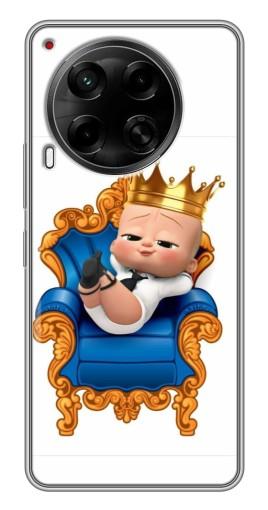 Чехол с картинкой "Ребенок Король" для Tecno Camon 30 (CL6)