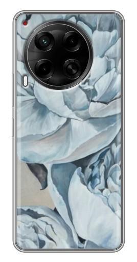 Чехол с картинкой "Рисунок пионы" для Tecno Camon 30 (CL6)